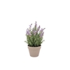 Silk Lavender Purple Pot Terra M 20x20x31cm