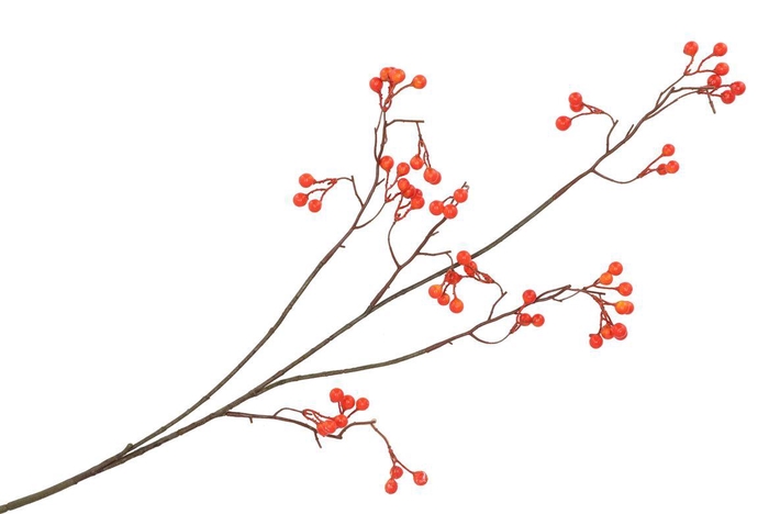 <h4>Silk Berry Branched Red 93cm Nm</h4>