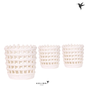 Kolibri Home Mesh pot white