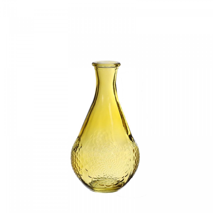 <h4>Glas Fles Dahlia d09*16cm</h4>