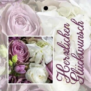 Labels Card 7*7cm x20 Glückwunsch