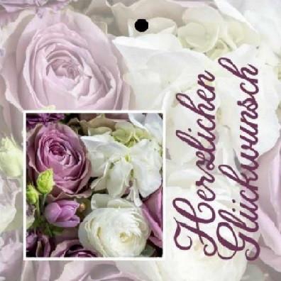 <h4>Labels Kaart 7*7cm x20 Glückwunsch</h4>