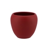 Vinci Red Velvet Flower Pot 17x15cm Nm