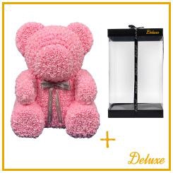 <h4>arr6 Deco beer 70cm XXL - Licht roze</h4>