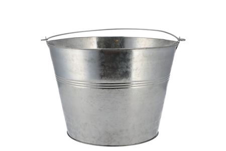 <h4>Zinc Basic Natural Bucket 13x12cm</h4>