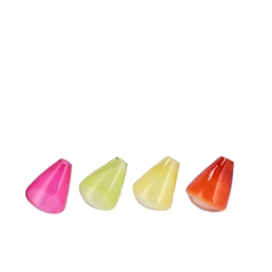 Delight Dutch Orange Mix Drop Vase Ass 15x20cm