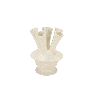 Maysa Offwhite Vase Tubes 16x16x23cm
