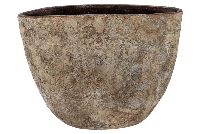 Batu Sand Oval Bowl 37x15x18cm Nm