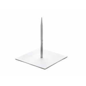 METAL STAND WHITE 18*18*20CM