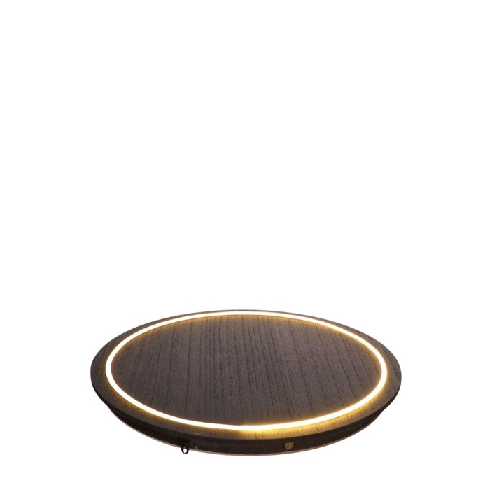 <h4>Homedeco LED plateau d28*3cm touch/USBc</h4>