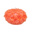 Candle Dahlia Orange 15x10cm