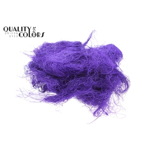 Coco fibre 250gram in poly Purple