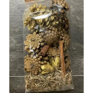 DECO Potpourri Christmas gold - 1 pcs