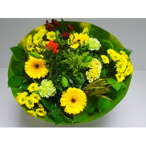 Bouquet Biedermeier Large Yellow
