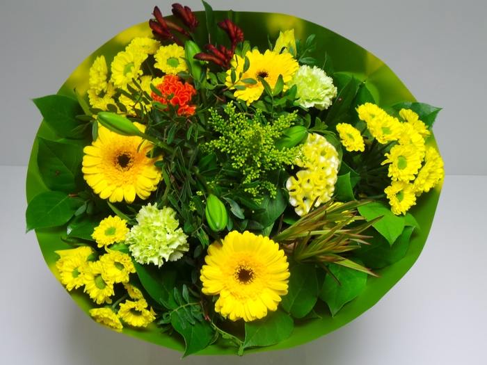 Bouquet Biedermeier Large Yellow