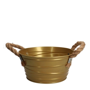 Zinc Julia tray d18.5*9cm