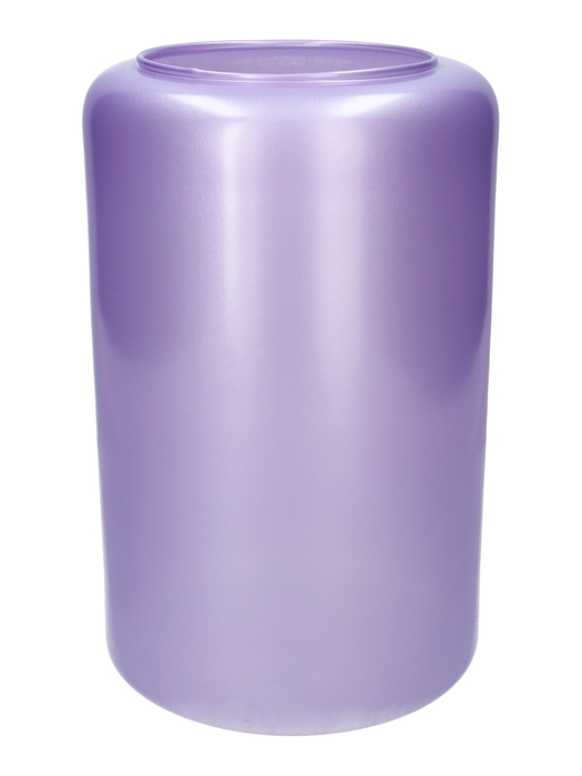 <h4>DF02-883920200 - Vase Bouton d13.5/18.5xh30 lilac pearl matt Eco</h4>