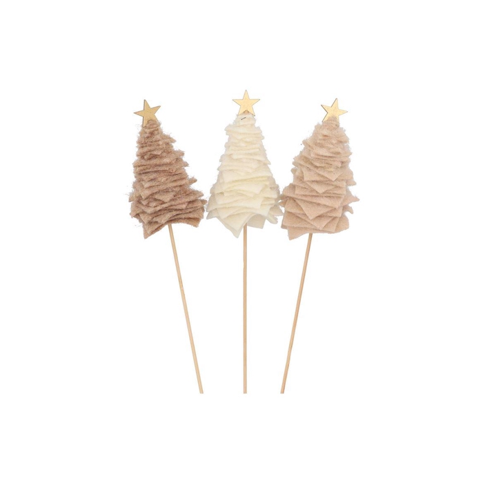 <h4>Pick Joyful Sand X-mas Tree Felt Ass 50cm P/1</h4>