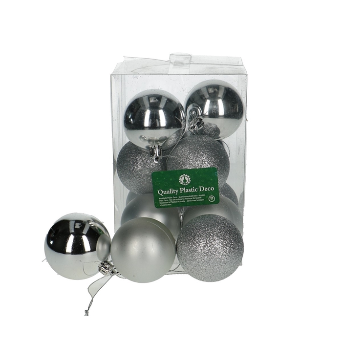 <h4>Bal  60mm kunststof deco x12</h4>