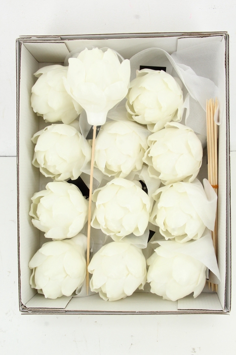 <h4>Wax Artichoke Ø8x10cm Cream</h4>