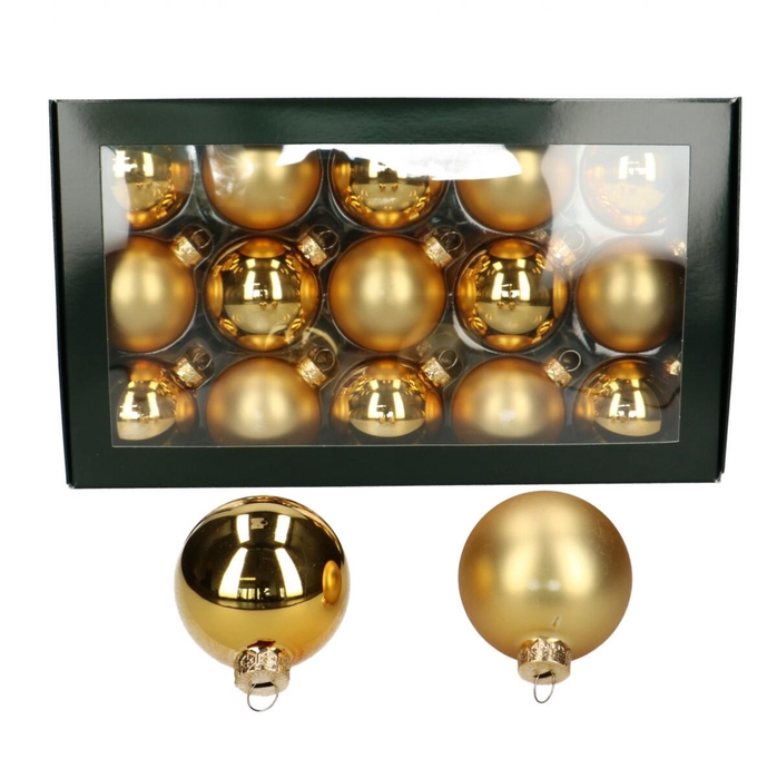<h4>Kerstbal Bal  60mm combi x30</h4>