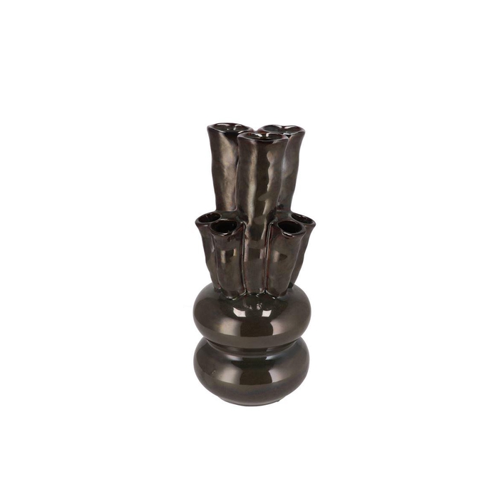 <h4>Merlin Green Vase Tubes 17x38cm</h4>