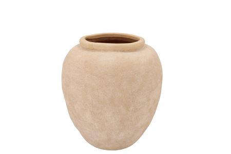 <h4>Florence Antique Gold Vase Long 23x23x22cm</h4>