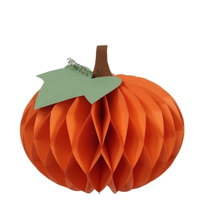 Herfst Deco pompoen papier 30*26cm