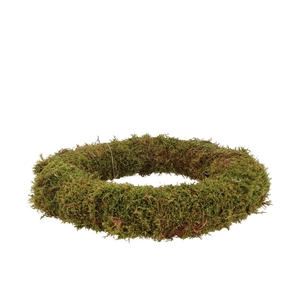 Nature Wreath Green Moss 40cm