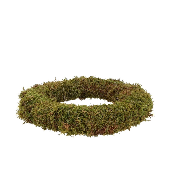 <h4>Nature Wreath Green Moss 40cm</h4>