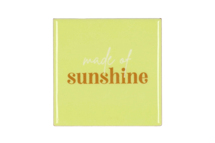 Tile Sunshine Green 10x10x1cm Nm
