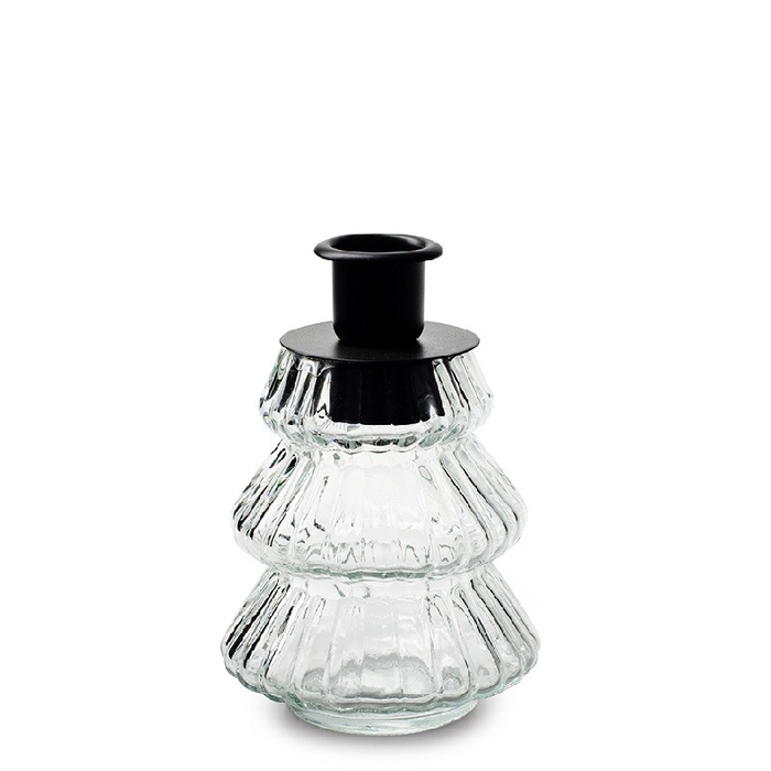 <h4>Christmas Candle h.Nordmann d08.5*12cm</h4>