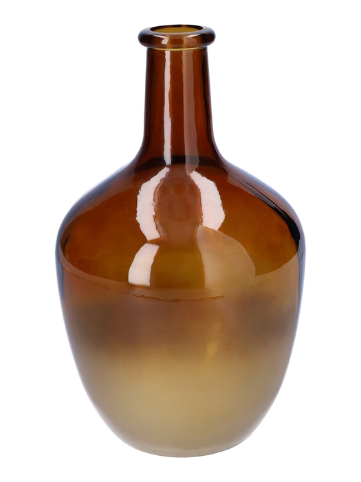 <h4>DF02-665373400 - Bottle Milano1 d4.5/15xh25.3 amber/gold</h4>