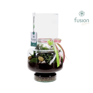 Green Bottle Lotte Large met Pasen arrangement