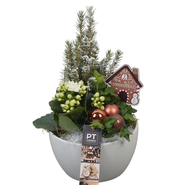 Deco Christmas Arrangement 15Ø 33cm