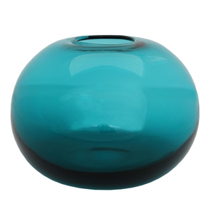 Brenno baltic green Ø23 x H18 cm  H:18 x B:23 cm x D:2 /S: Rond