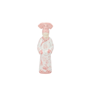 Hailey Pink Porcelain Guanyin 11x8x35cm
