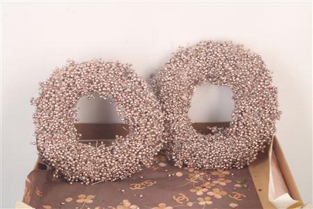 <h4>Krans Schinuss Champagne 20cm</h4>