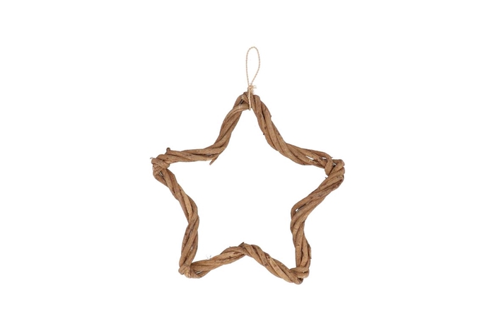 <h4>Wreath Vine Twisted Star Ass 25x25x2cm Nm</h4>