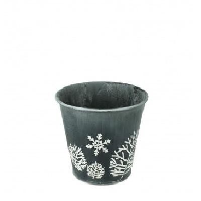 <h4>Zink Winter pot d11*10cm</h4>