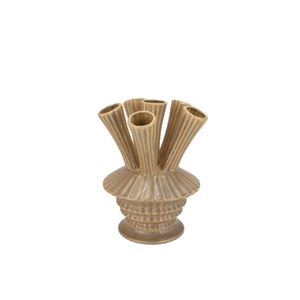 Maysa Green Vase Tubes 13x13x19cm