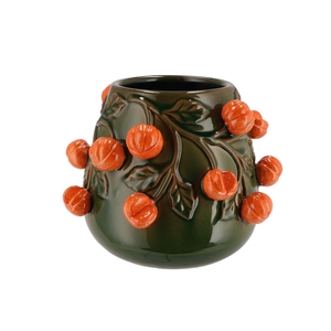 Fruit Mandarin Green Pot 24x19cm Nm