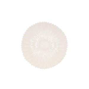 Bloom Daisy Plate White 24x24x4cm Nm