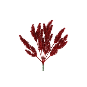 Pick Shine Glitter Branch Jolly Red 31cm