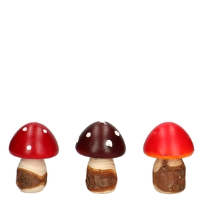 Herfst Paddenstoel Pixie d06*9cm