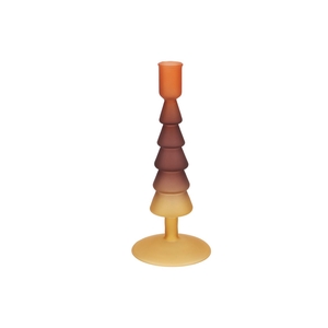 Nova Autumn Spices Candle Holder Tricolor 9x9x22cm