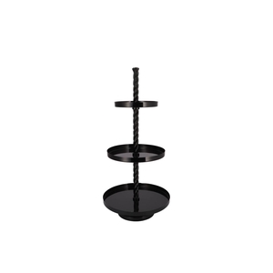 Storage Shelf Swirl Wild Black 45x45x100cm