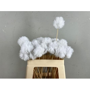 Stick Ball Fluffy Ø6 White