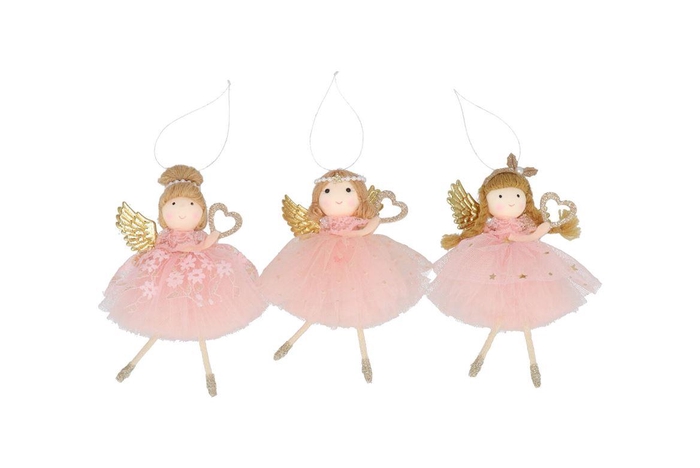 <h4>Loulou Jolly Pink Hanger Dancing Girl Ass 14x10x2cm</h4>