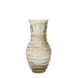 Glas Vaas Elaine d17*35cm